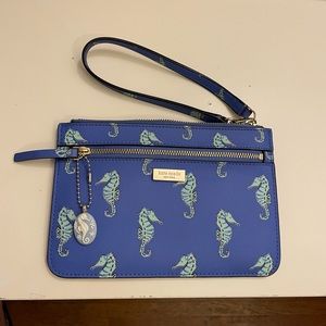 KATE SPADE Wristlet SPLASH OUT SEAHORSE